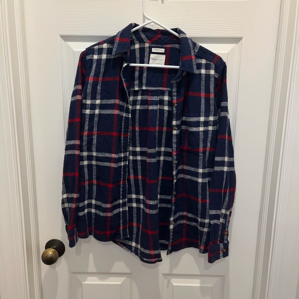 Abercrombie flannel shirt.